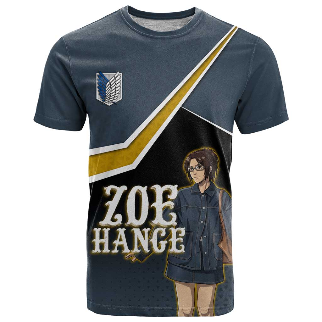 Zoe Hange Attack on Titan T Shirt Anime Urban Chic Illustration