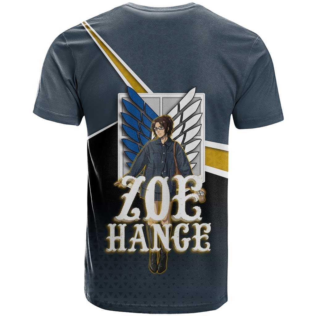 Zoe Hange Attack on Titan T Shirt Anime Urban Chic Illustration