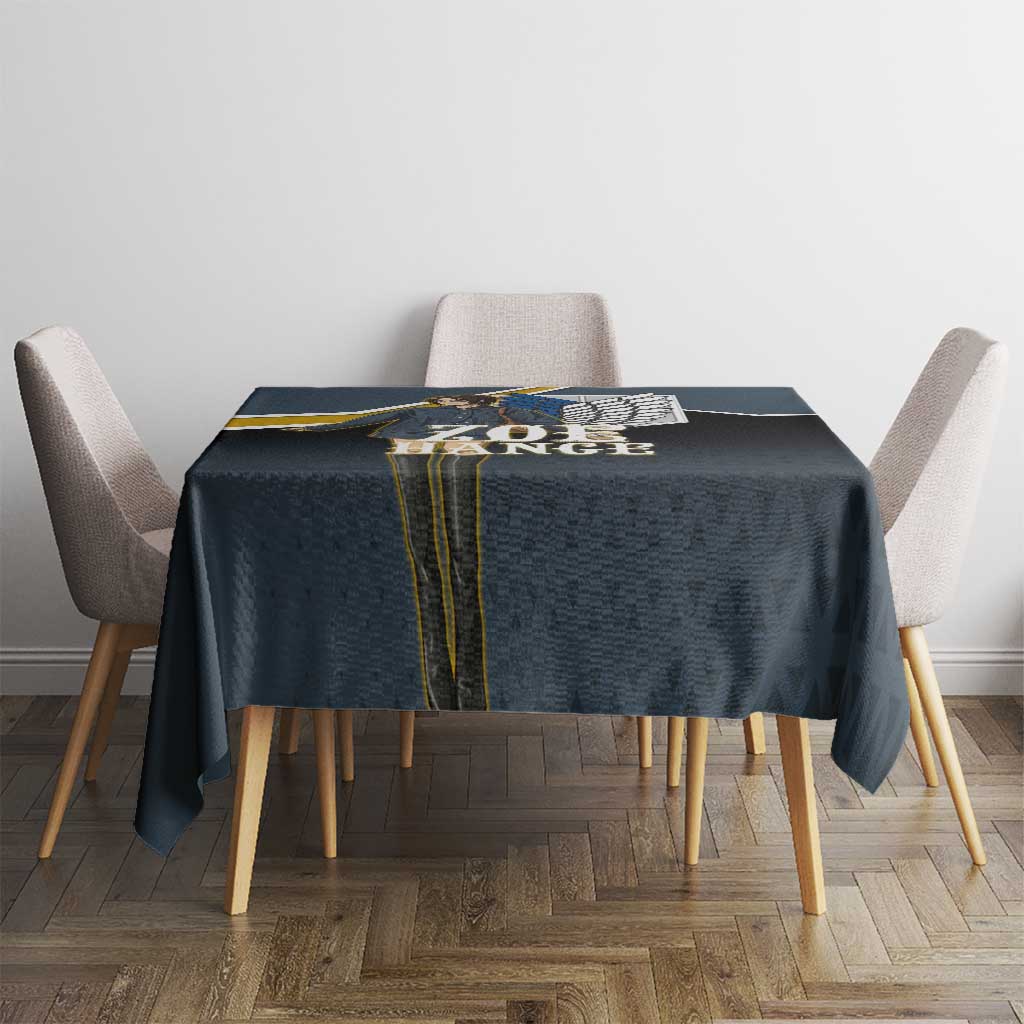 Zoe Hange Attack on Titan Tablecloth Anime Urban Chic Illustration