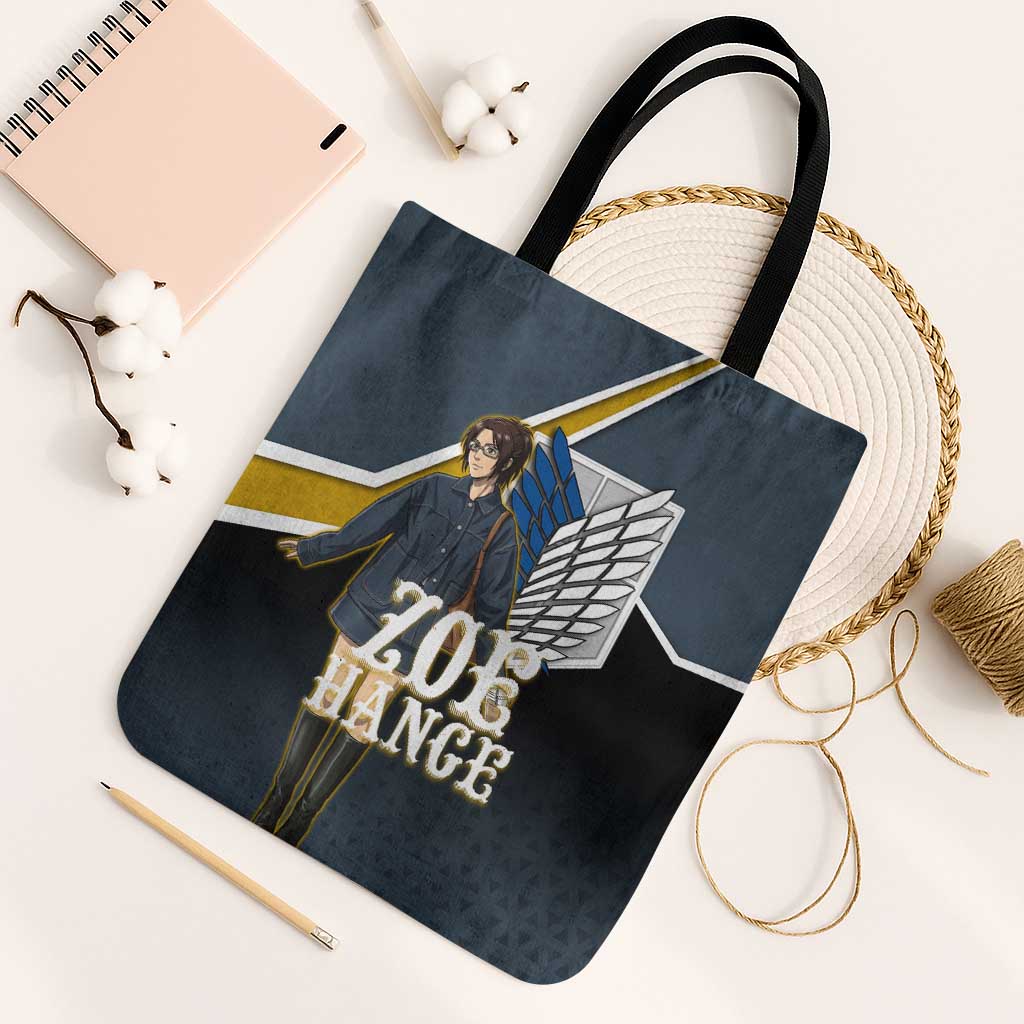Zoe Hange Attack on Titan Tote Bag Anime Urban Chic Illustration