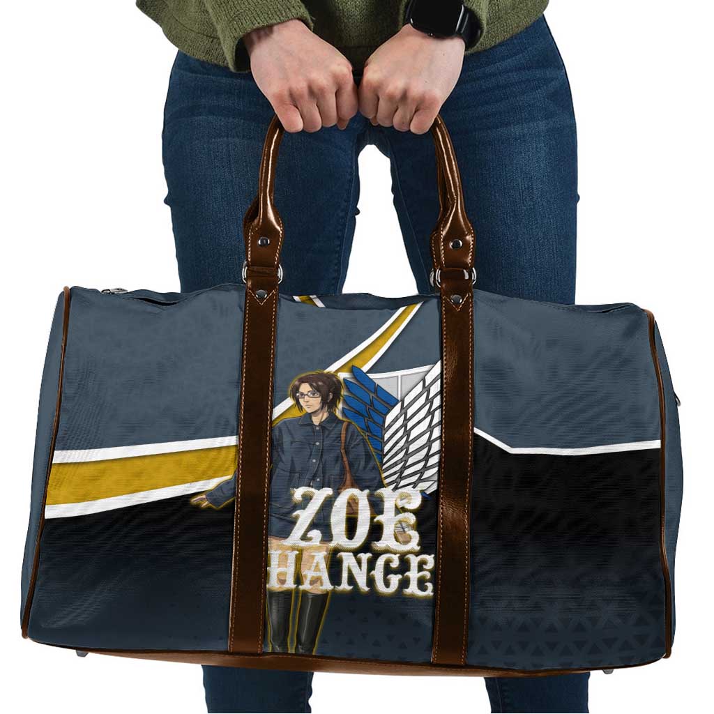 Zoe Hange Attack on Titan Travel Bag Anime Urban Chic Illustration