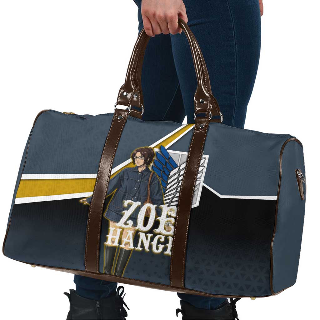 Zoe Hange Attack on Titan Travel Bag Anime Urban Chic Illustration