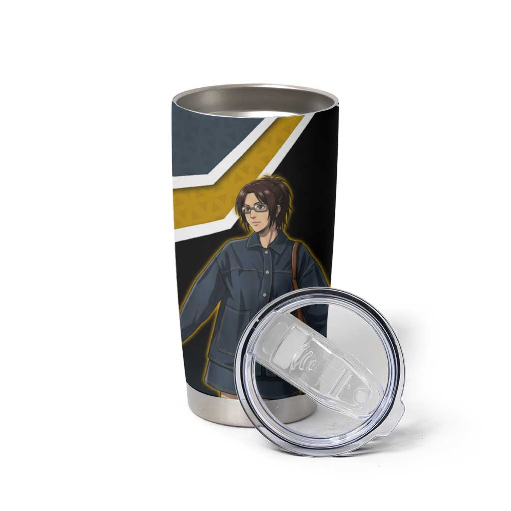 Zoe Hange Attack on Titan Tumbler Cup Anime Urban Chic Illustration