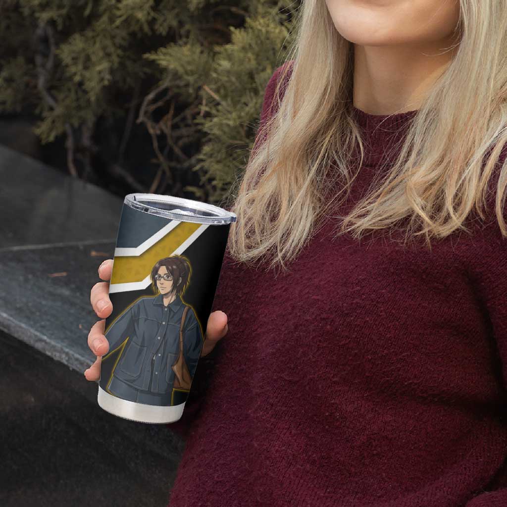 Zoe Hange Attack on Titan Tumbler Cup Anime Urban Chic Illustration
