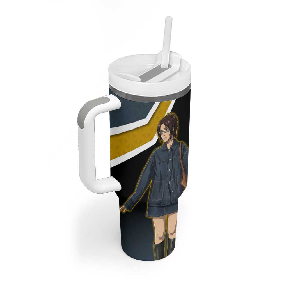 Zoe Hange Attack on Titan Tumbler With Handle Anime Urban Chic Illustration