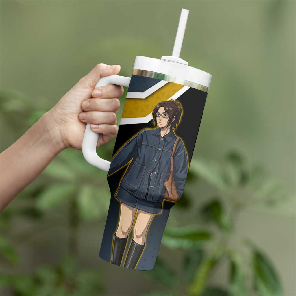 Zoe Hange Attack on Titan Tumbler With Handle Anime Urban Chic Illustration