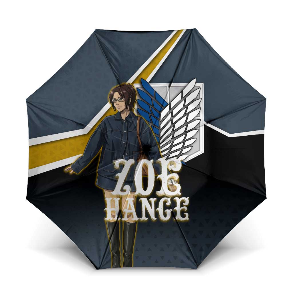 Zoe Hange Attack on Titan Umbrella Anime Urban Chic Illustration