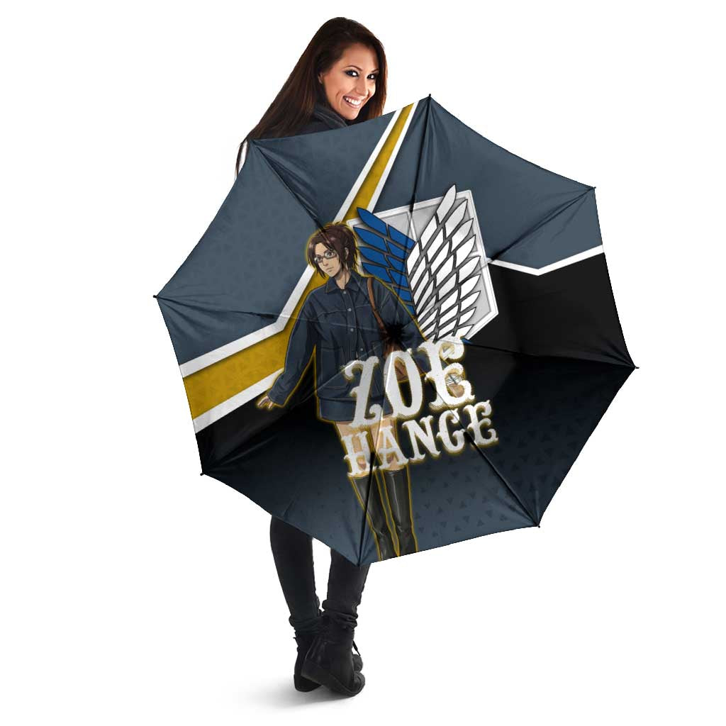 Zoe Hange Attack on Titan Umbrella Anime Urban Chic Illustration