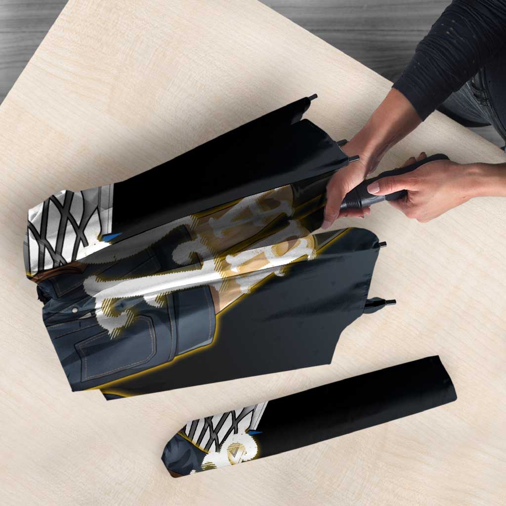 Zoe Hange Attack on Titan Umbrella Anime Urban Chic Illustration