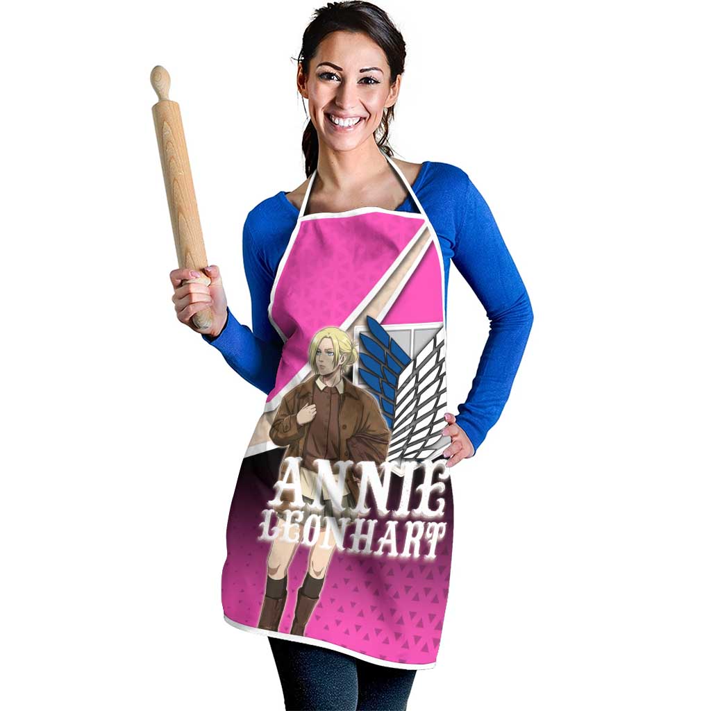 Annie Leonhart Attack on Titan Apron Anime Preppy Streetwear Style