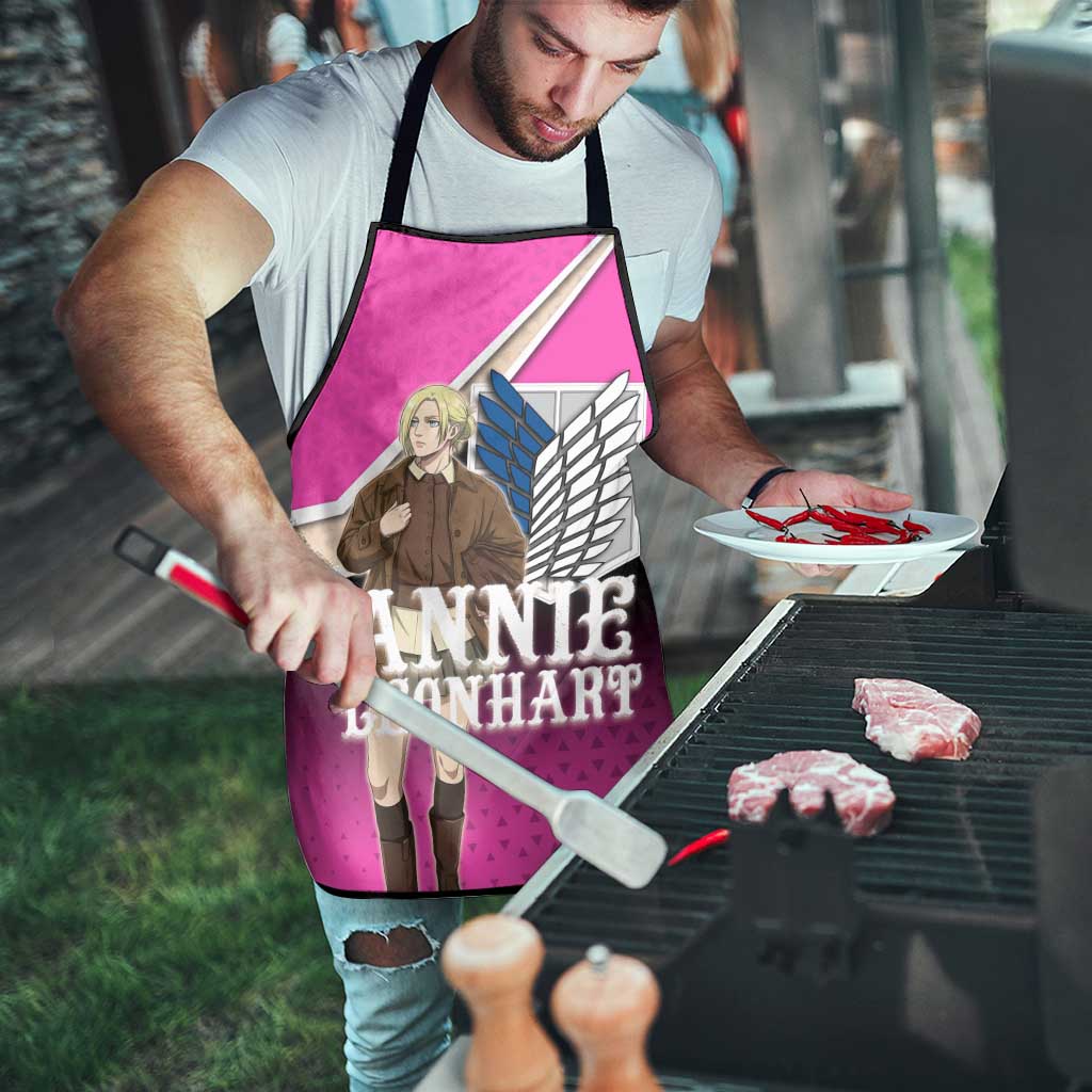 Annie Leonhart Attack on Titan Apron Anime Preppy Streetwear Style