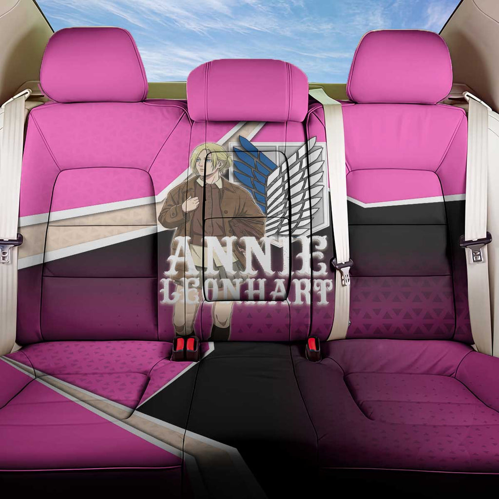 Annie Leonhart Attack on Titan Back Car Seat Cover Anime Preppy Streetwear Style