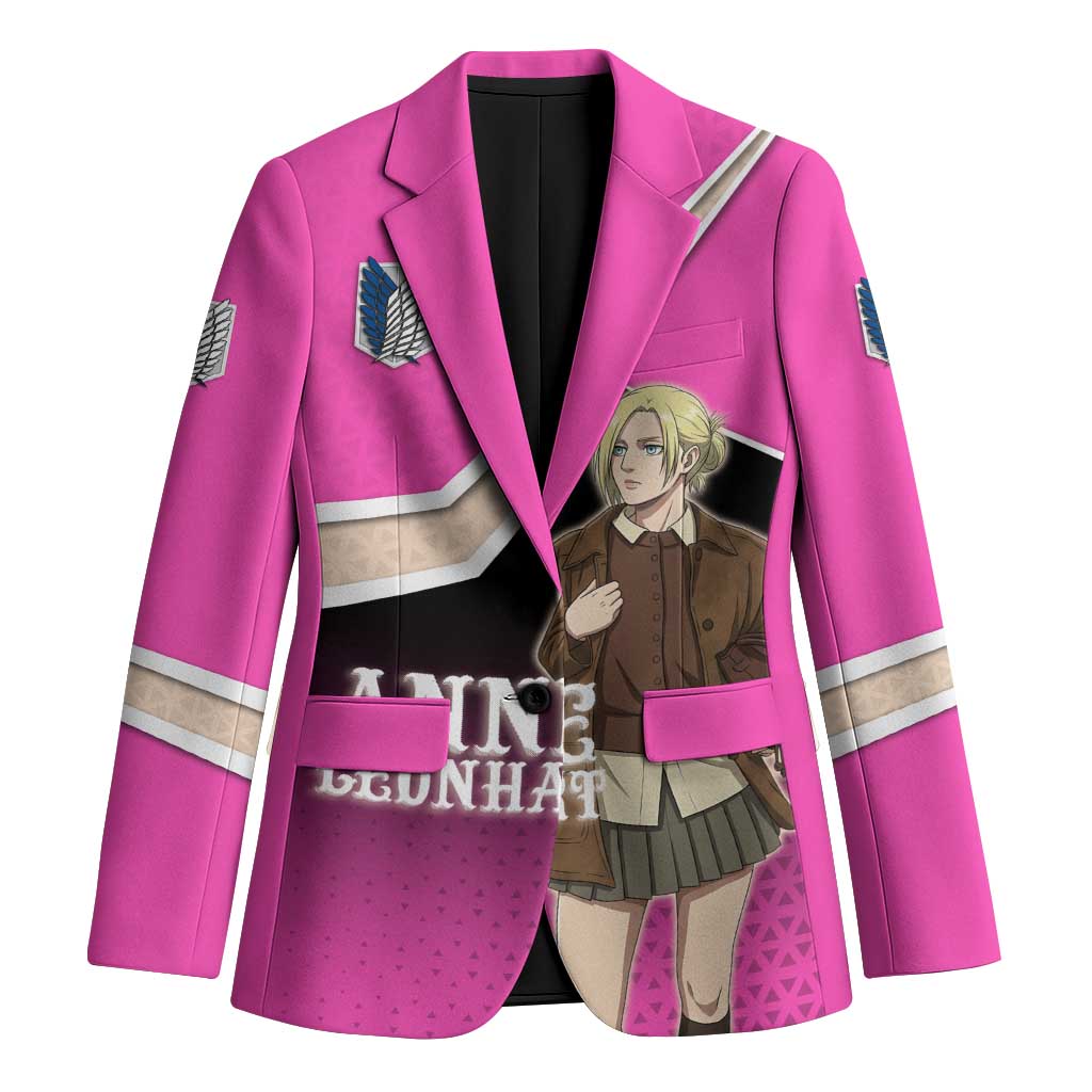 Annie Leonhart Attack on Titan Blazer Anime Preppy Streetwear Style