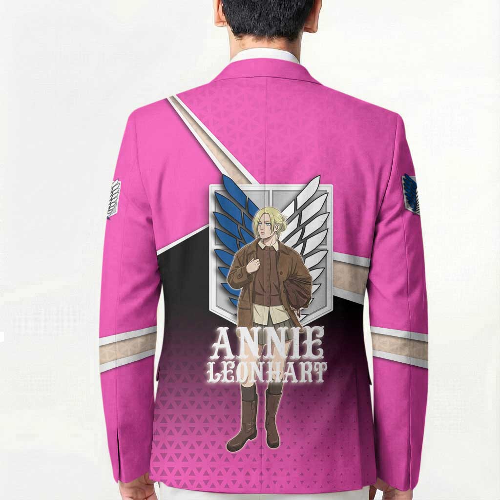 Annie Leonhart Attack on Titan Blazer Anime Preppy Streetwear Style