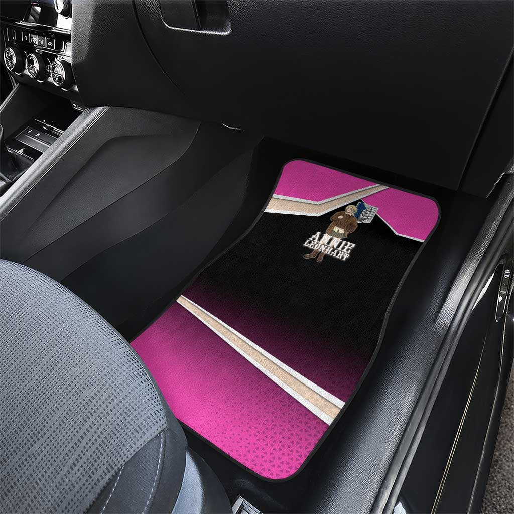 Annie Leonhart Attack on Titan Car Mats Anime Preppy Streetwear Style