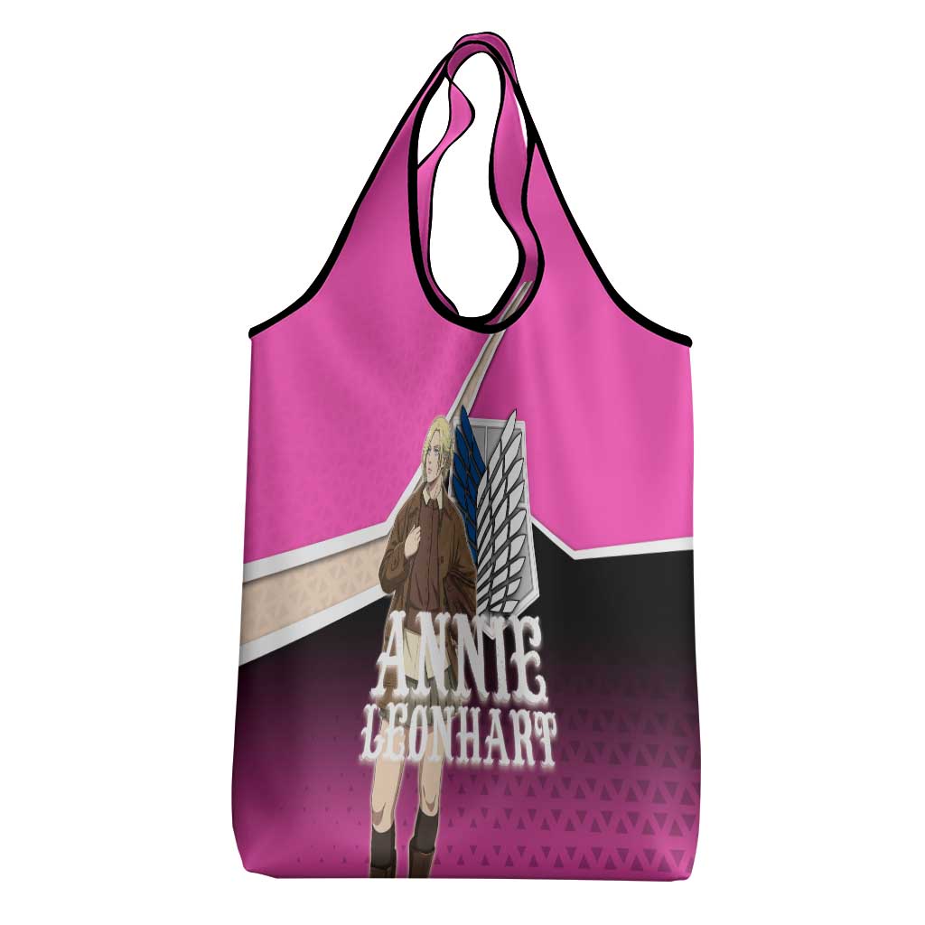 Annie Leonhart Attack on Titan Grocery Bag Anime Preppy Streetwear Style