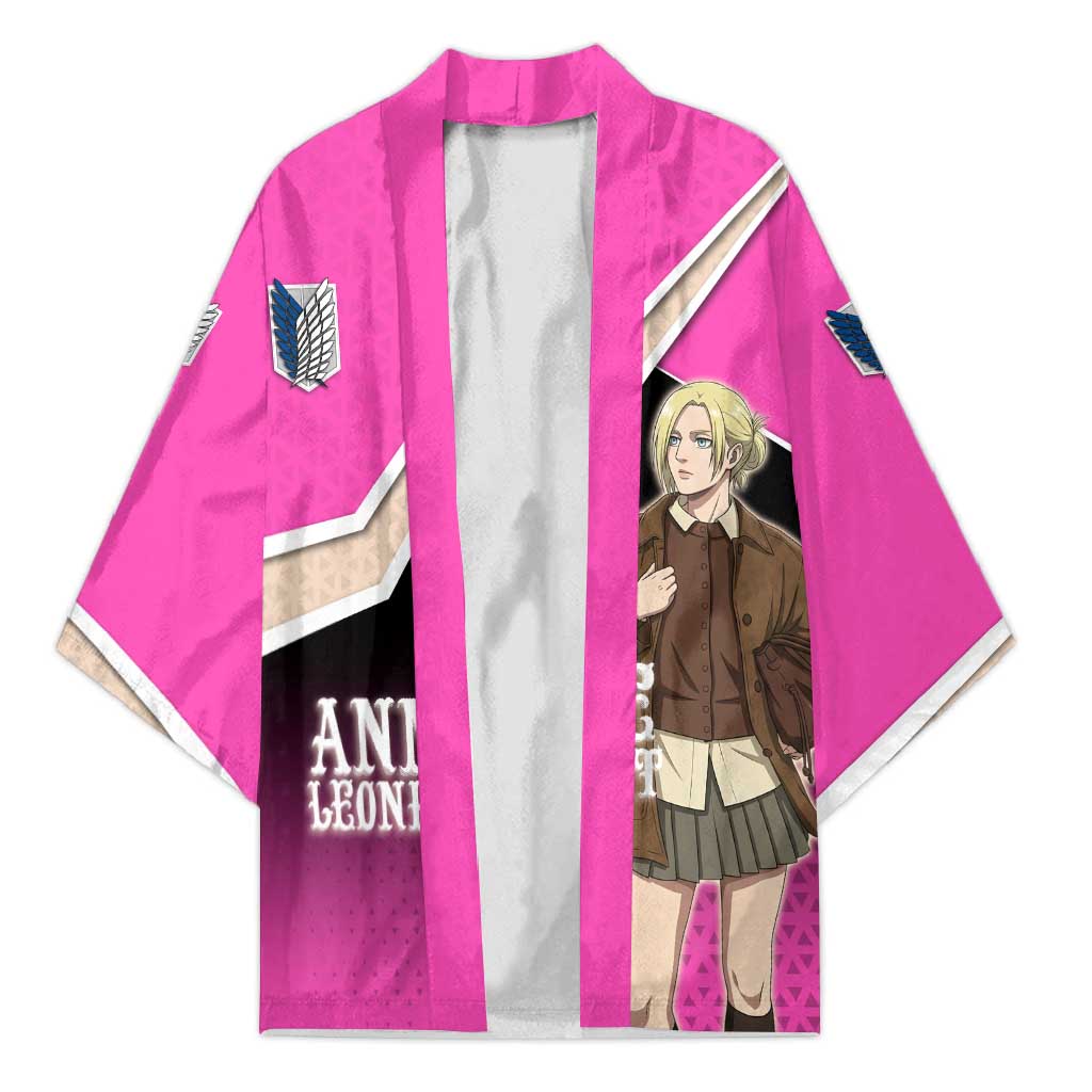 Annie Leonhart Attack on Titan Kimono Anime Preppy Streetwear Style