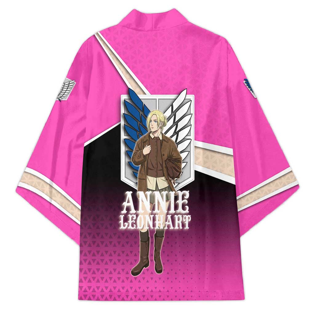 Annie Leonhart Attack on Titan Kimono Anime Preppy Streetwear Style