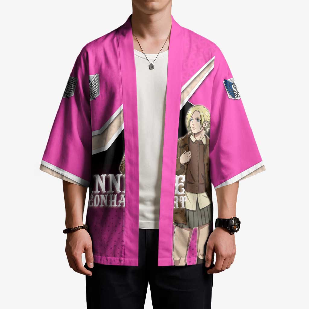 Annie Leonhart Attack on Titan Kimono Anime Preppy Streetwear Style