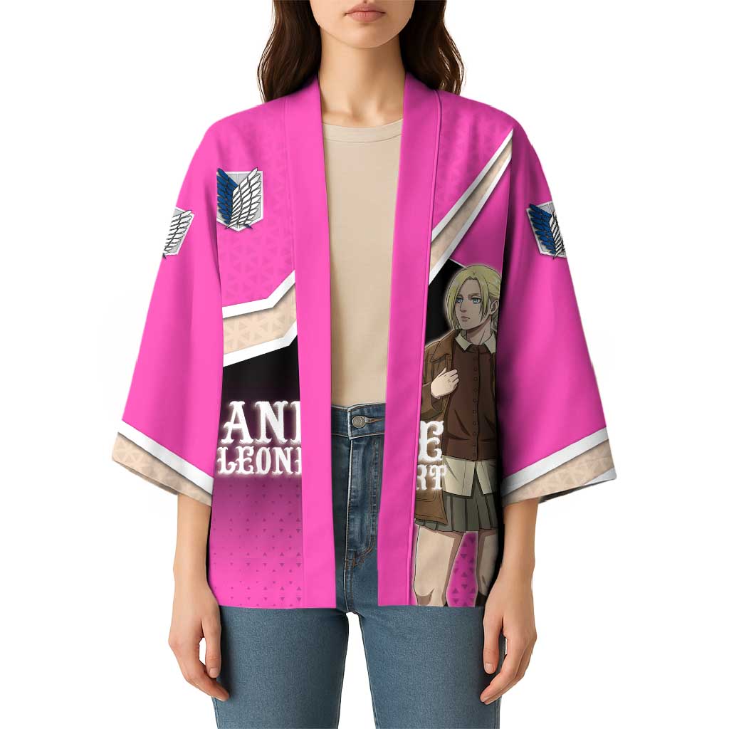 Annie Leonhart Attack on Titan Kimono Anime Preppy Streetwear Style