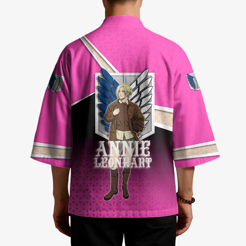 Annie Leonhart Attack on Titan Kimono Anime Preppy Streetwear Style