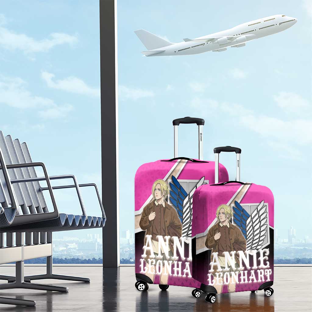 Annie Leonhart Attack on Titan Luggage Cover Anime Preppy Streetwear Style