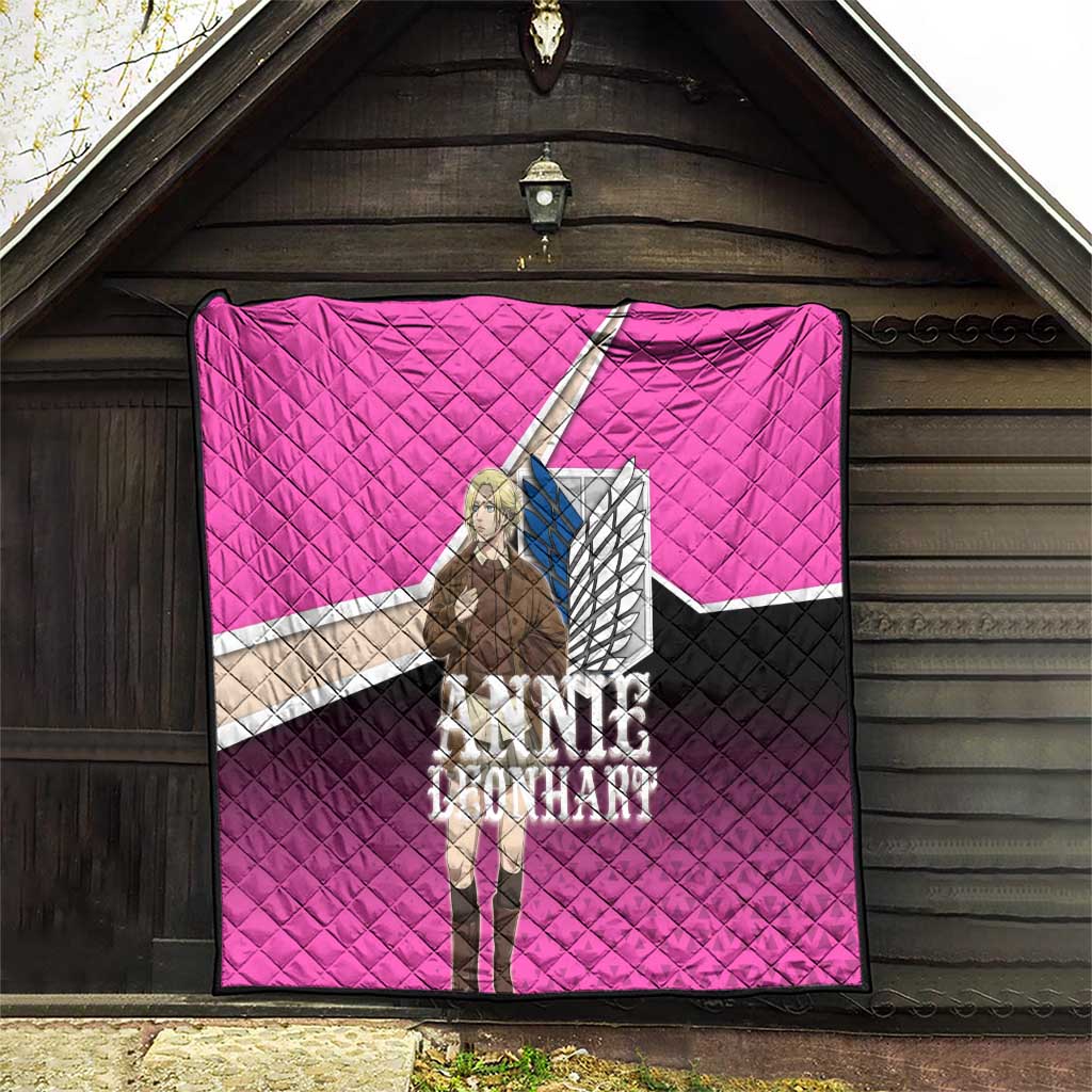Annie Leonhart Attack on Titan Quilt Anime Preppy Streetwear Style
