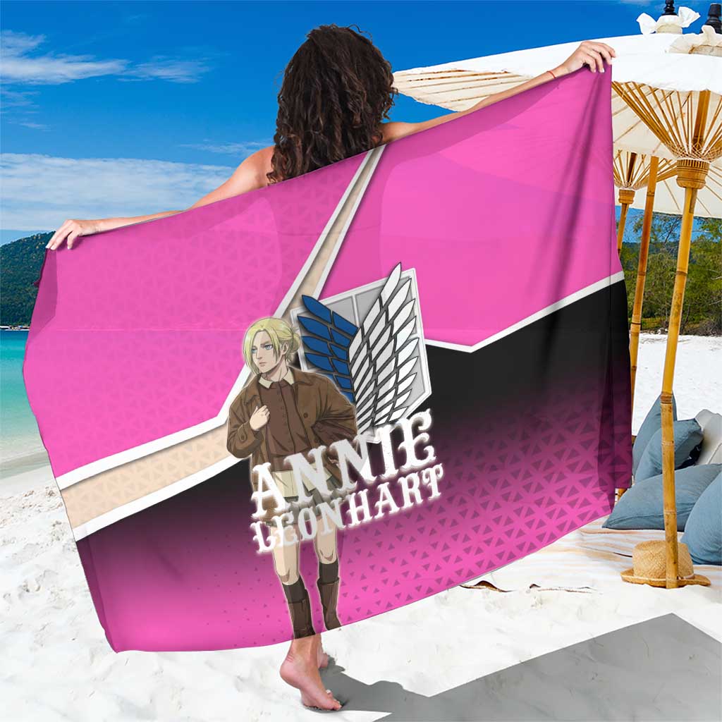 Annie Leonhart Attack on Titan Sarong Anime Preppy Streetwear Style