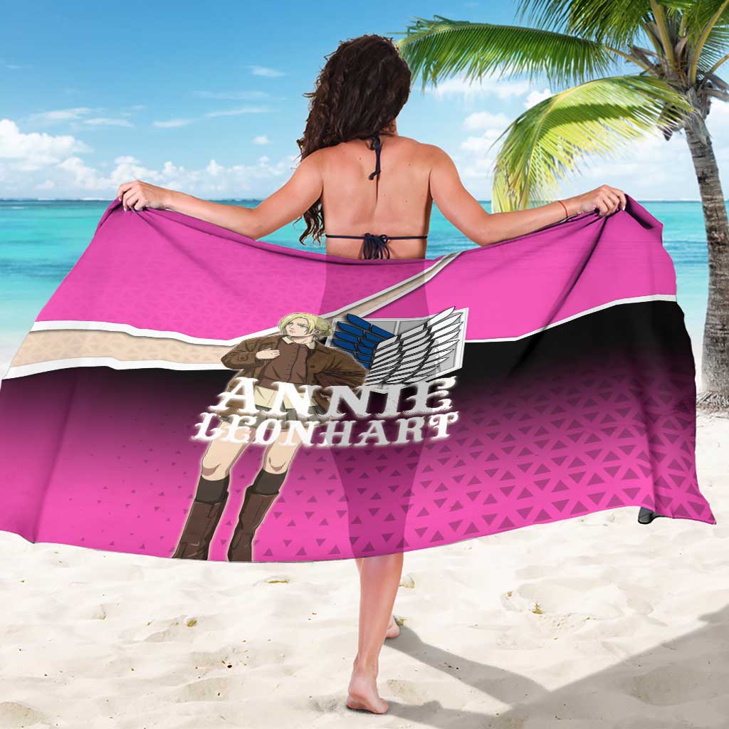 Annie Leonhart Attack on Titan Sarong Anime Preppy Streetwear Style