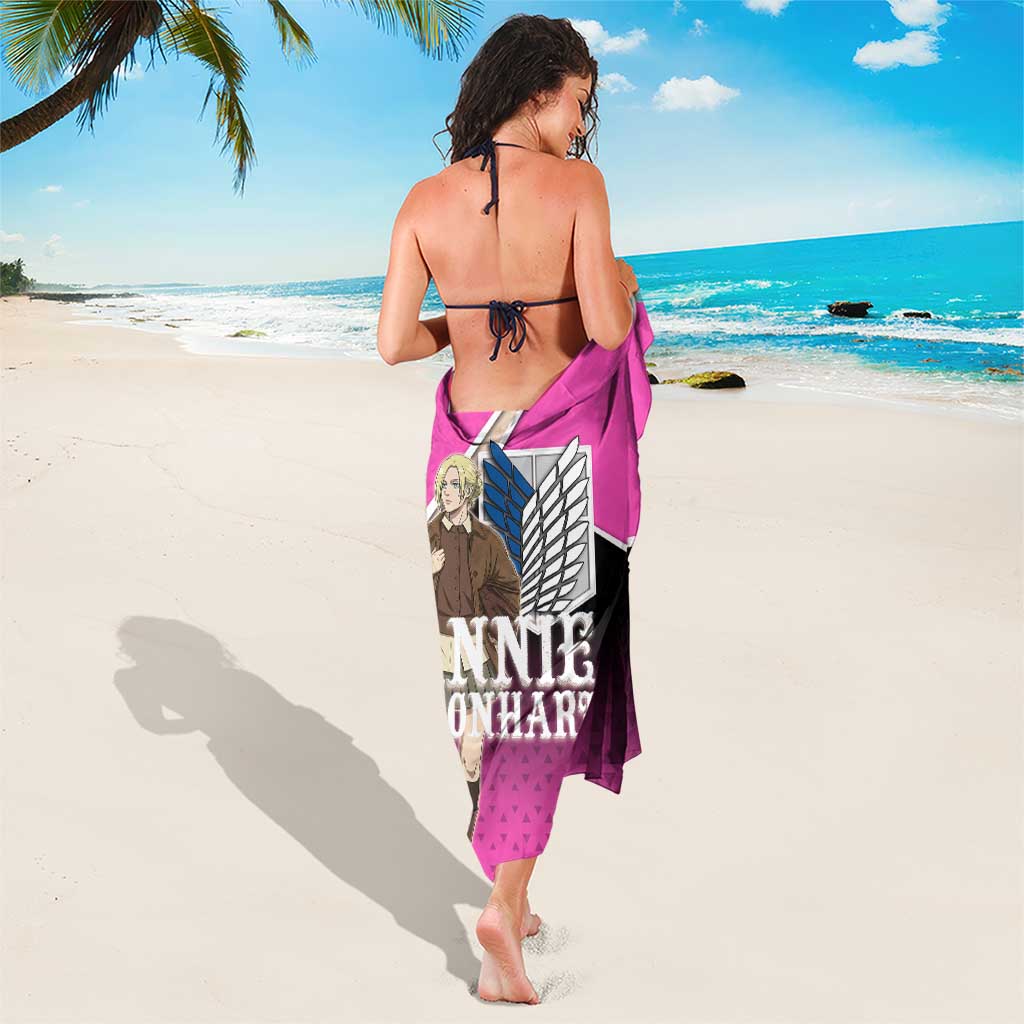 Annie Leonhart Attack on Titan Sarong Anime Preppy Streetwear Style