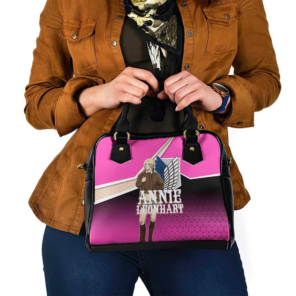 Annie Leonhart Attack on Titan Shoulder Handbag Anime Preppy Streetwear Style