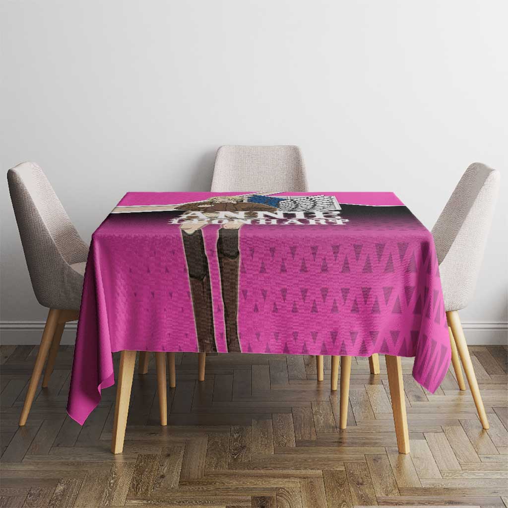 Annie Leonhart Attack on Titan Tablecloth Anime Preppy Streetwear Style