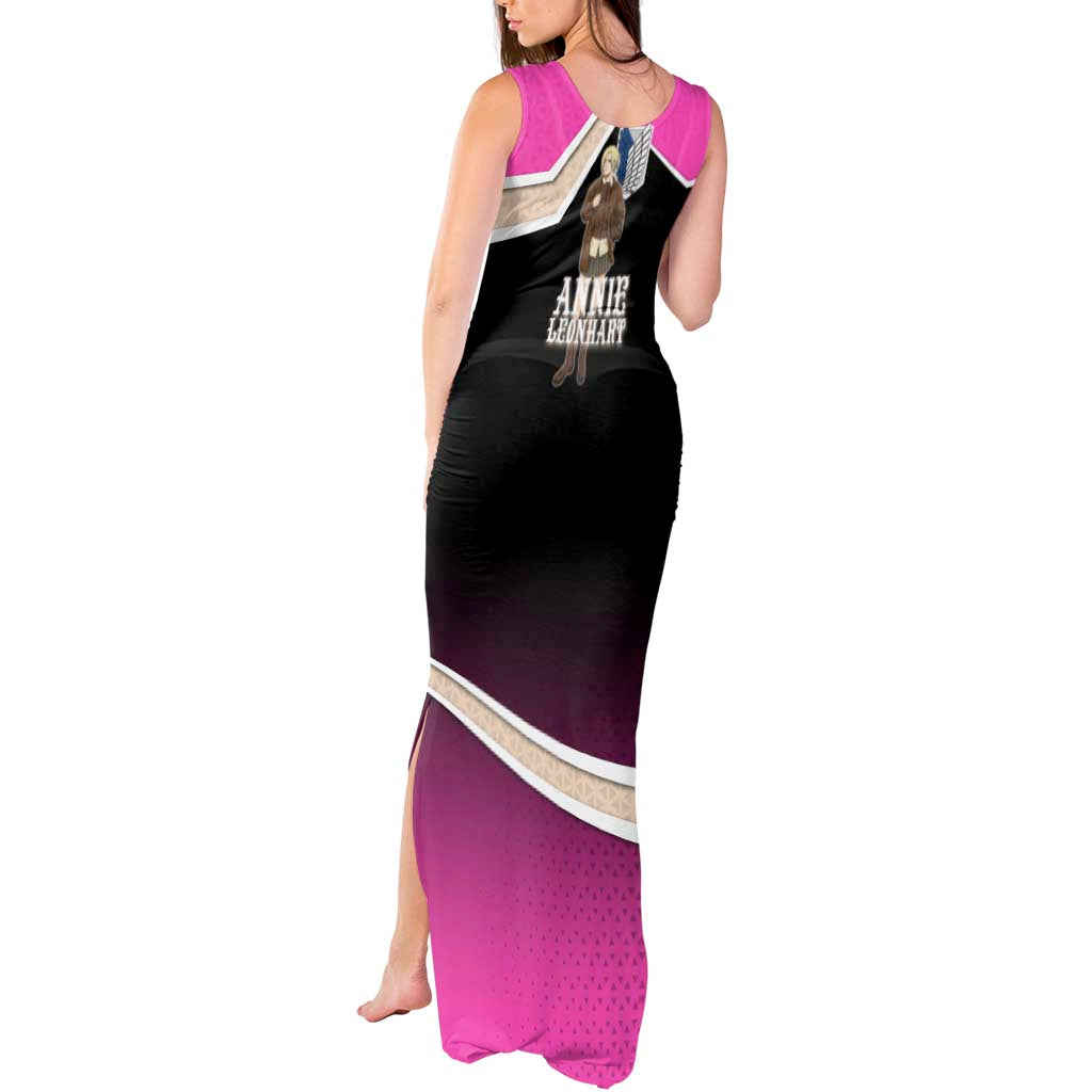 Annie Leonhart Attack on Titan Tank Maxi Dress Anime Preppy Streetwear Style