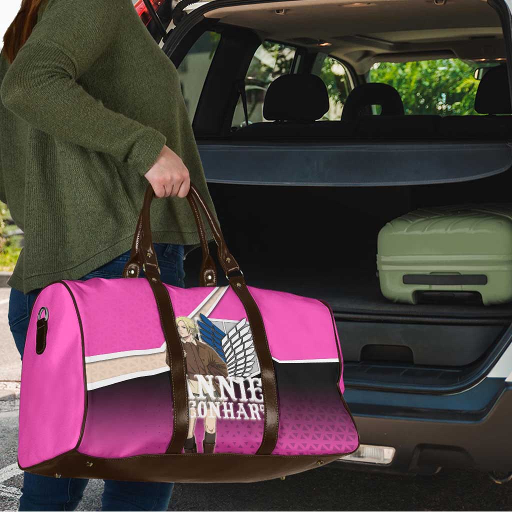 Annie Leonhart Attack on Titan Travel Bag Anime Preppy Streetwear Style