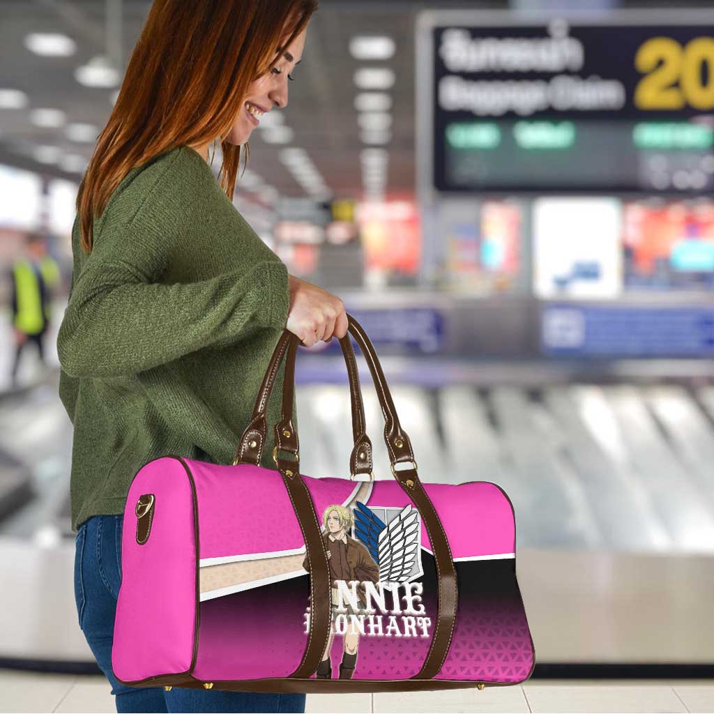 Annie Leonhart Attack on Titan Travel Bag Anime Preppy Streetwear Style