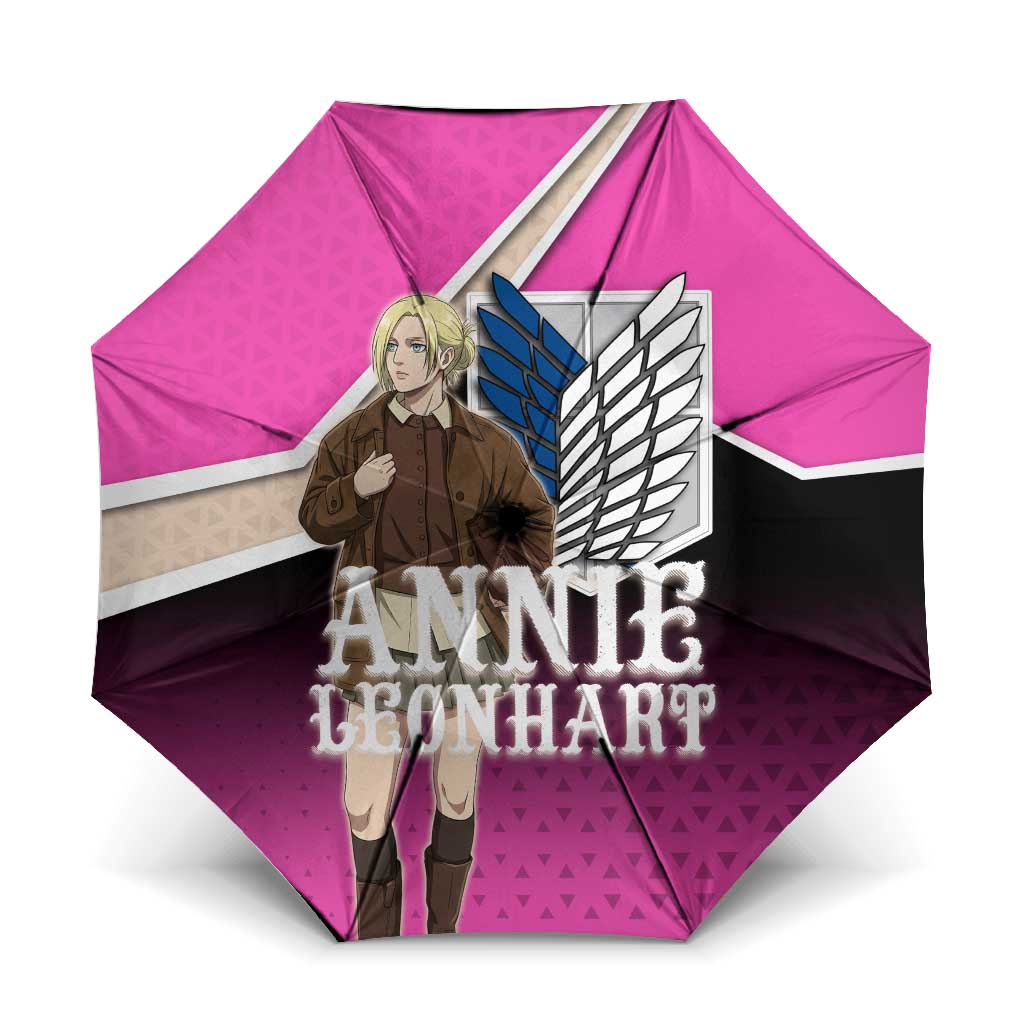 Annie Leonhart Attack on Titan Umbrella Anime Preppy Streetwear Style