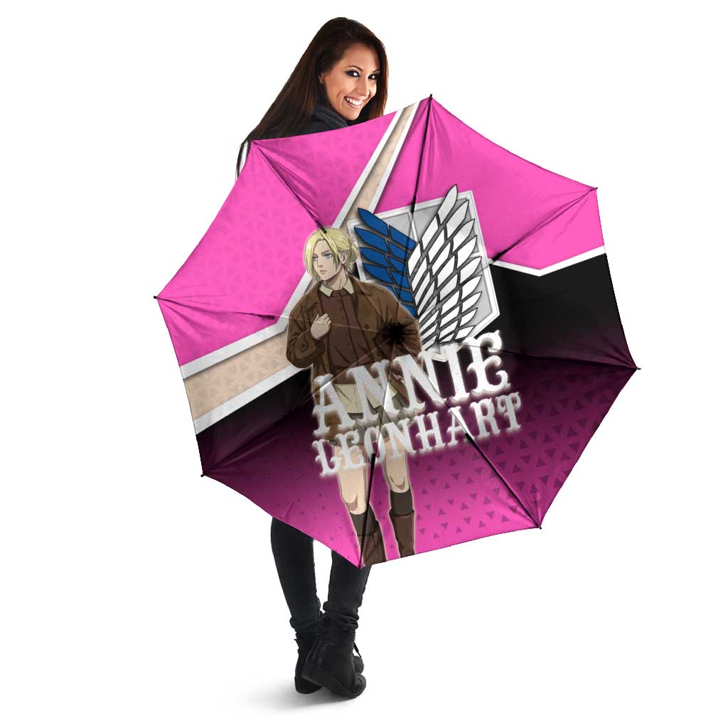 Annie Leonhart Attack on Titan Umbrella Anime Preppy Streetwear Style