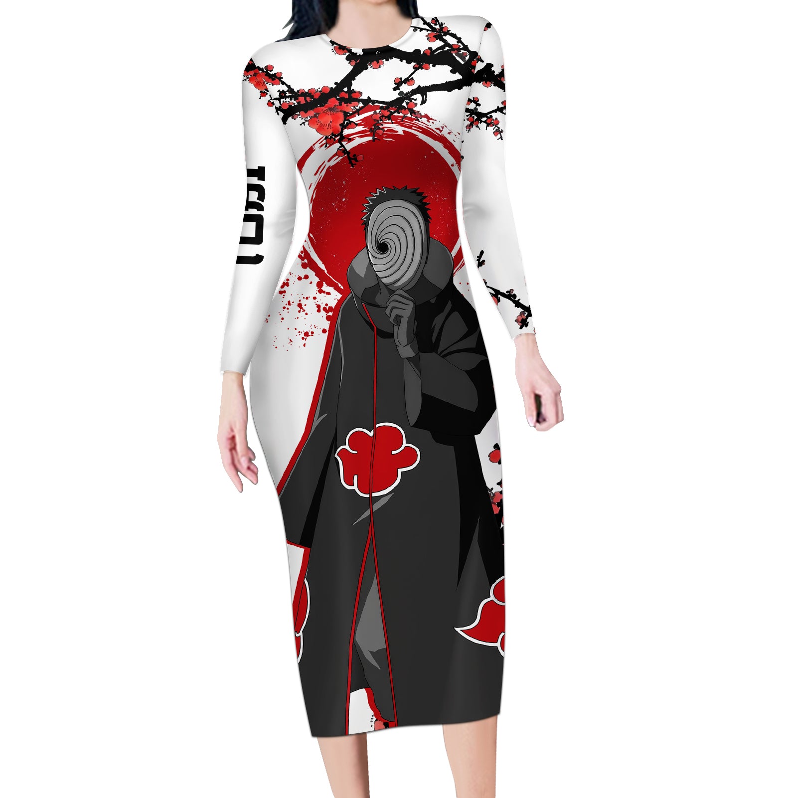 Tobi - Naruto Long Sleeve Bodycon Dress Japan Style