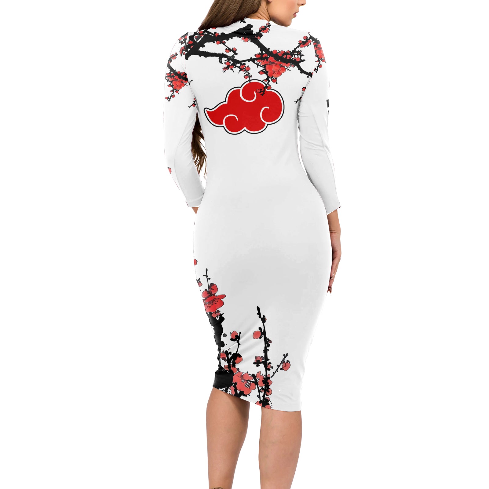 Tobi - Naruto Long Sleeve Bodycon Dress Japan Style