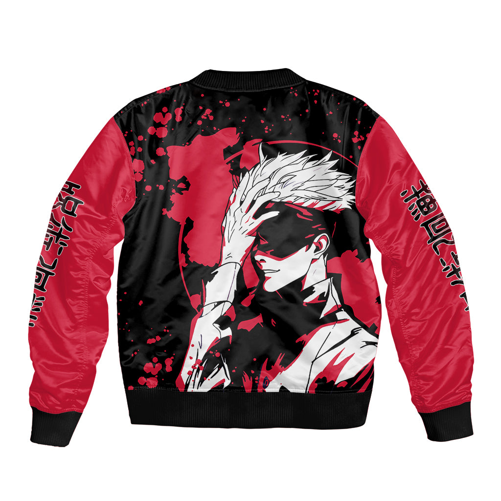 Satoru Gojo Bomber Jacket Jujutsu Kaisen Anime