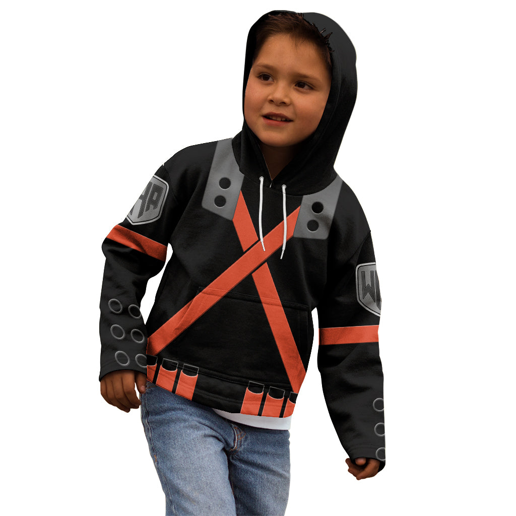 Musketeer Katsuki Bakugo - Anime Kid Hoodie