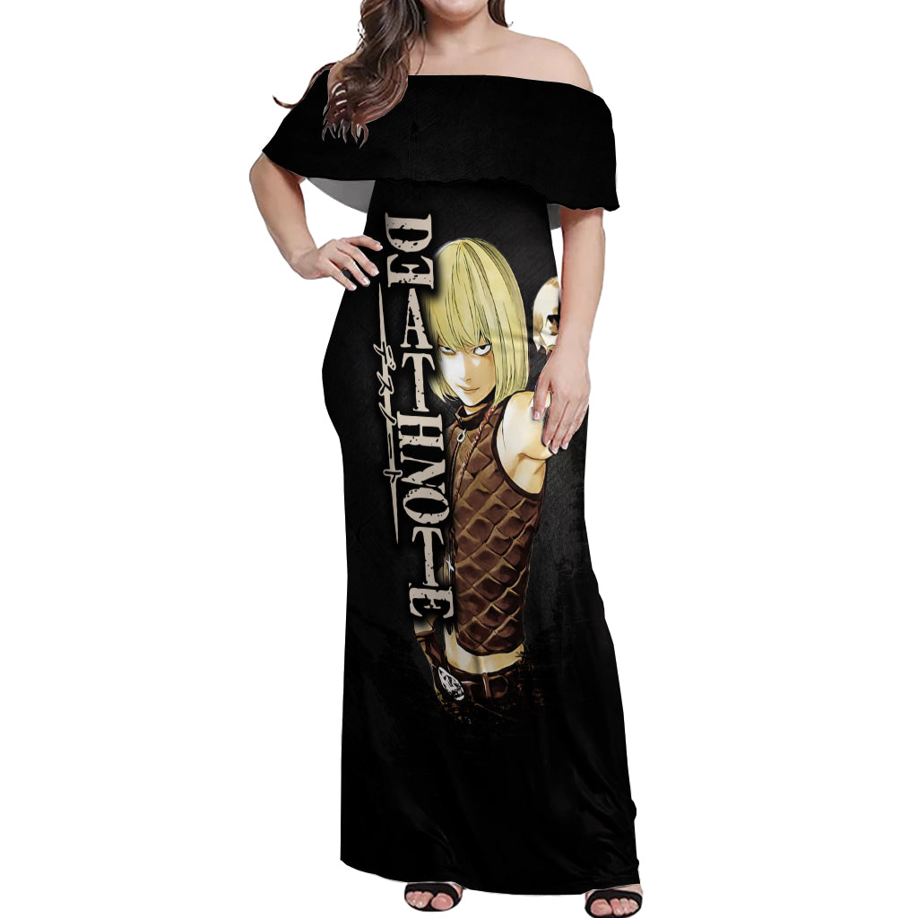 Mello - Death Note Off Shoulder Maxi Dress Anime Style