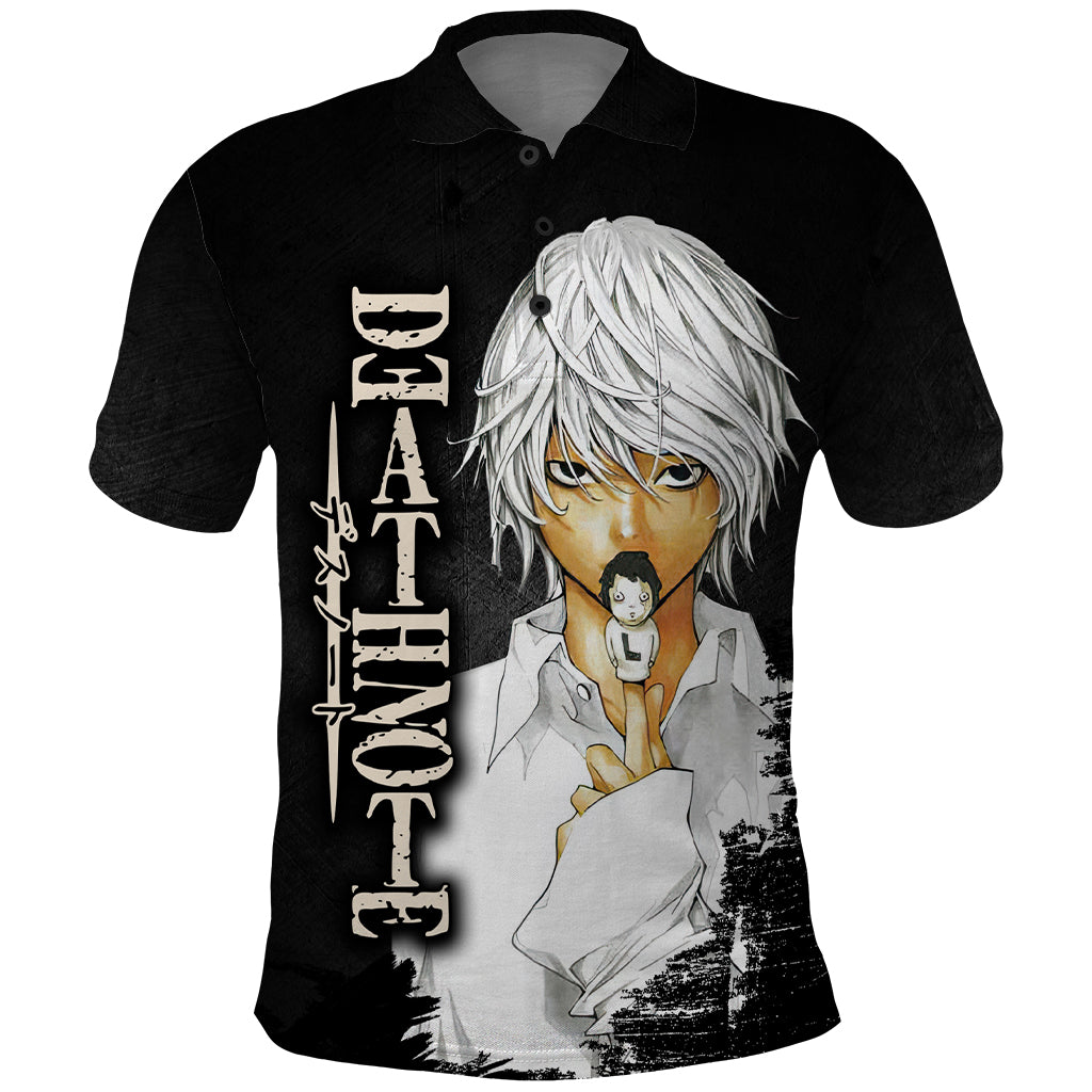 Near - Death Note Polo Shirt Anime Style
