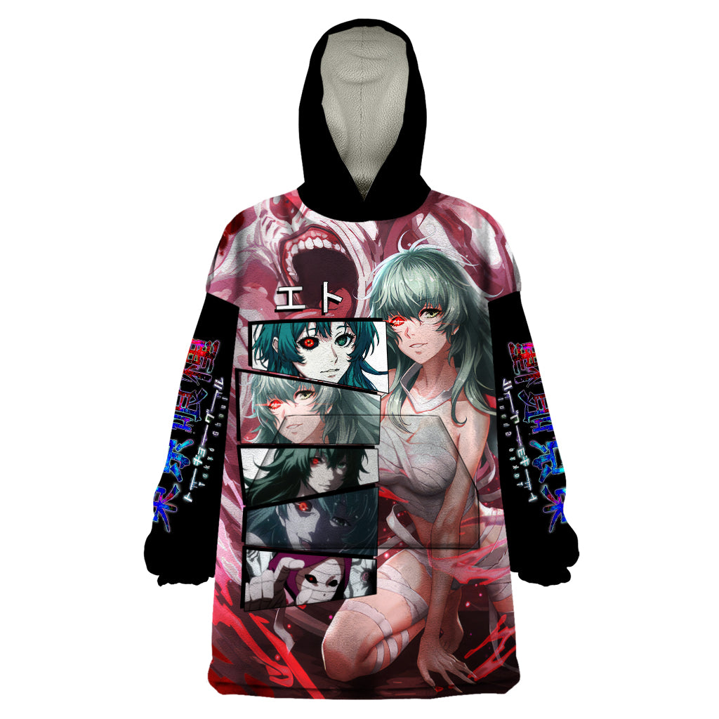 Eto Wearable Blanket Hoodie Tokyo Ghoul