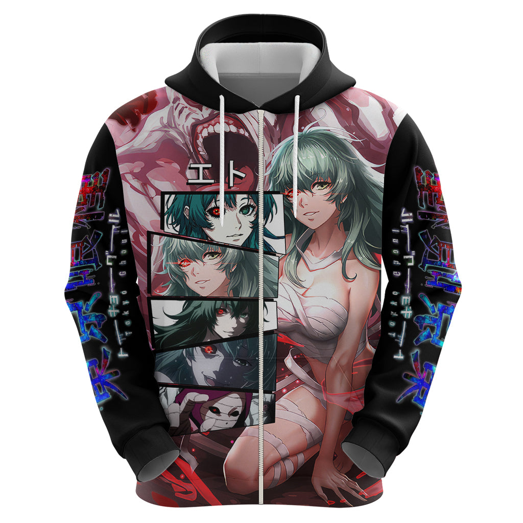 Eto Zip Hoodie Tokyo Ghoul