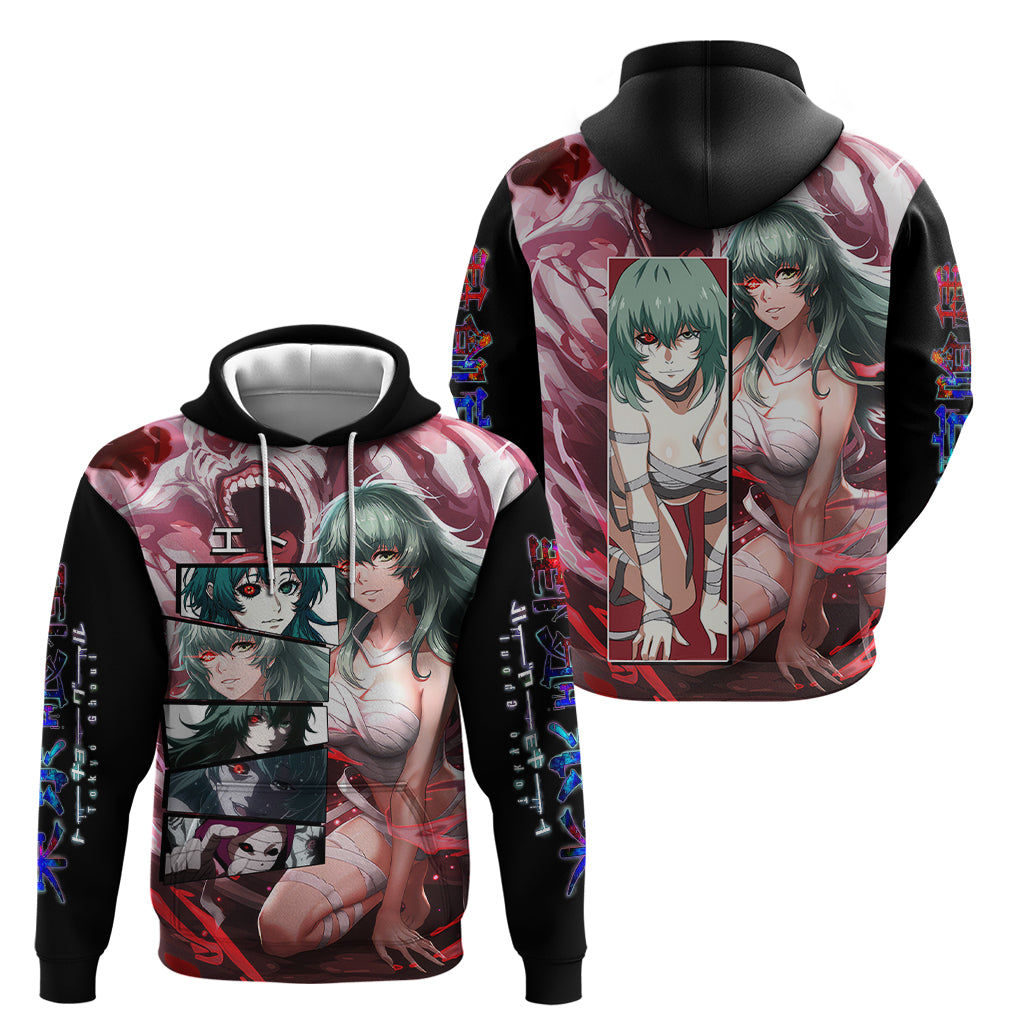 Eto Zip Hoodie Tokyo Ghoul