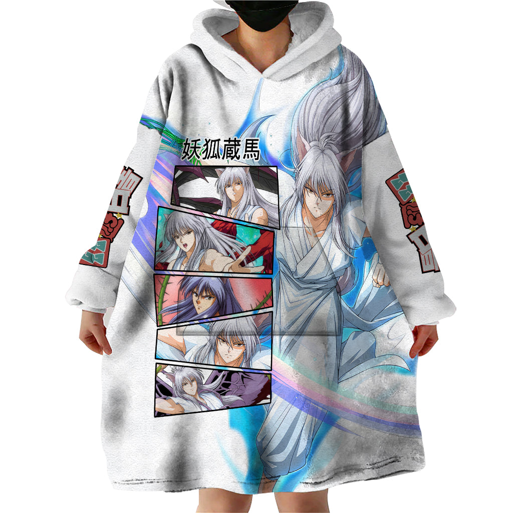 Youko Kurama Wearable Blanket Hoodie YuYu Hakusho