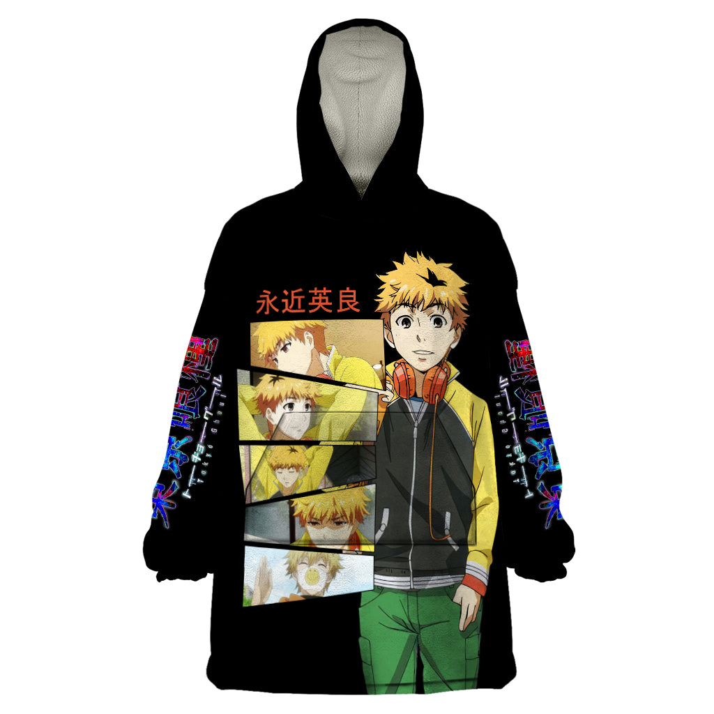 Hideyoshi Nagachika Wearable Blanket Hoodie Ken Kaneki