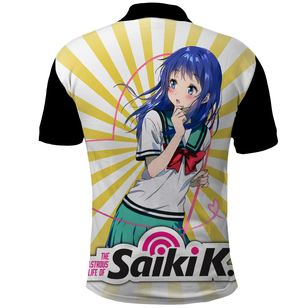 Saiki K Kokomi Teruhashi Polo Shirt The Disastrous Life of Saiki K