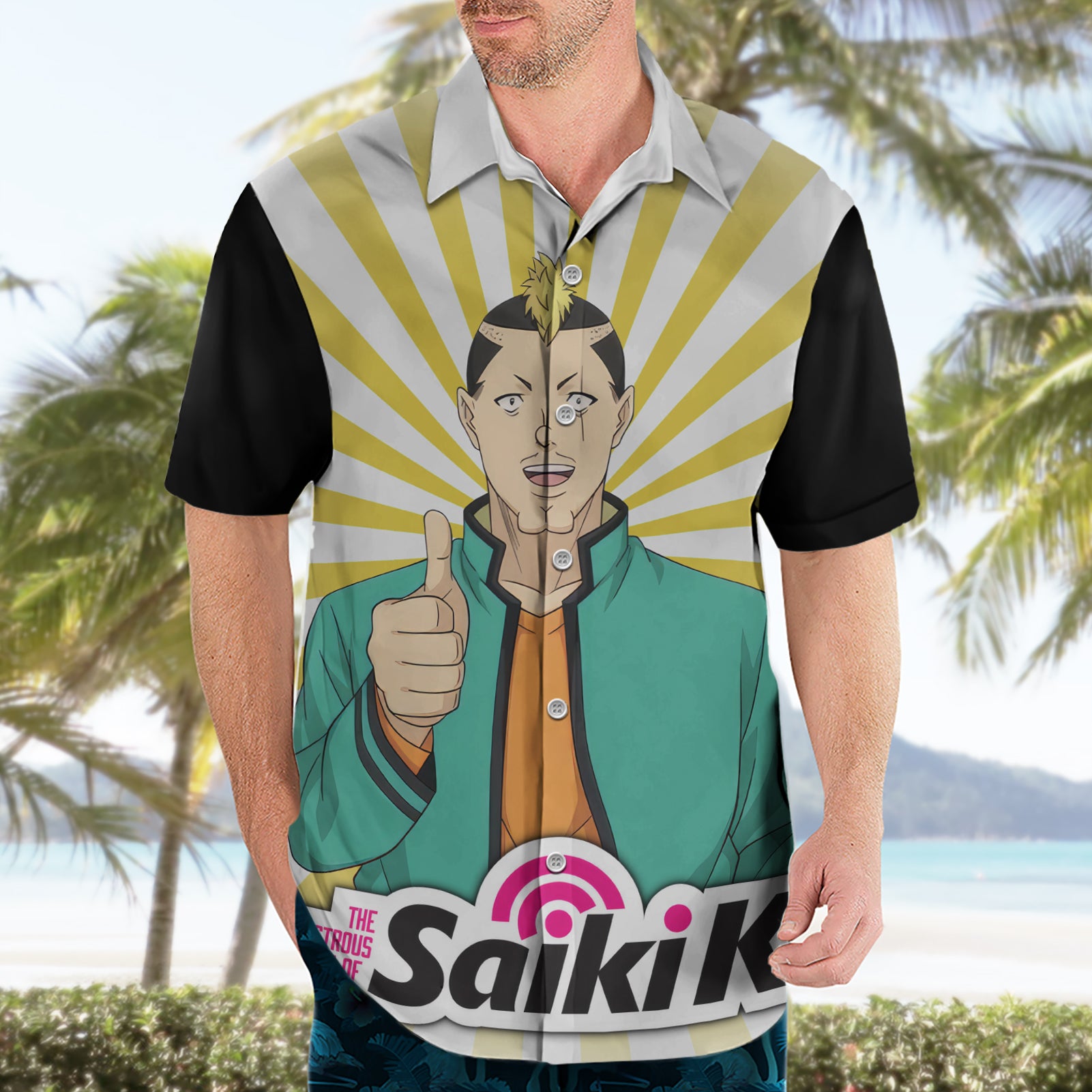 Saiki K Riki Nendou Hawaiian Shirt The Disastrous Life of Saiki K